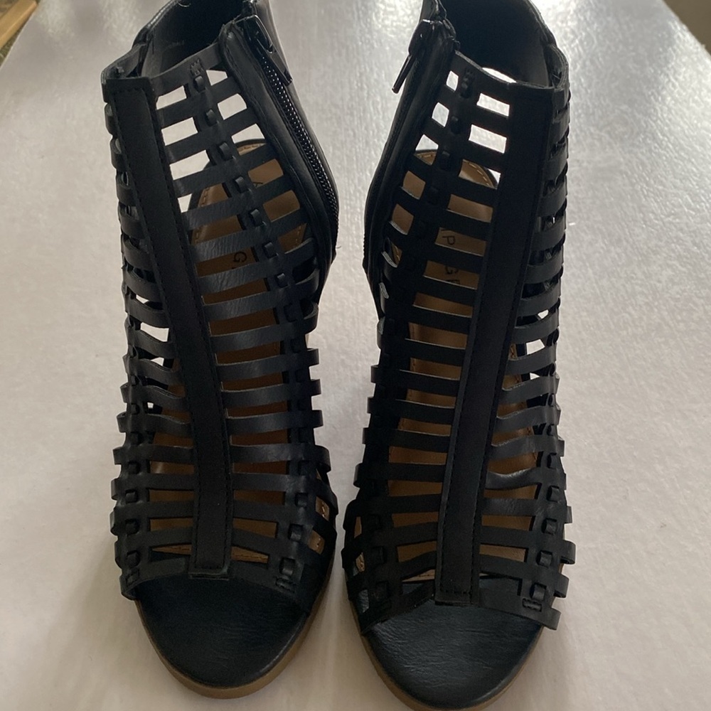 RAMPAGE Voda Women’s Black Shoes Size 7.5 NWOT